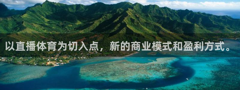 以直播体育为切入点，新的商业模式和盈利方式。